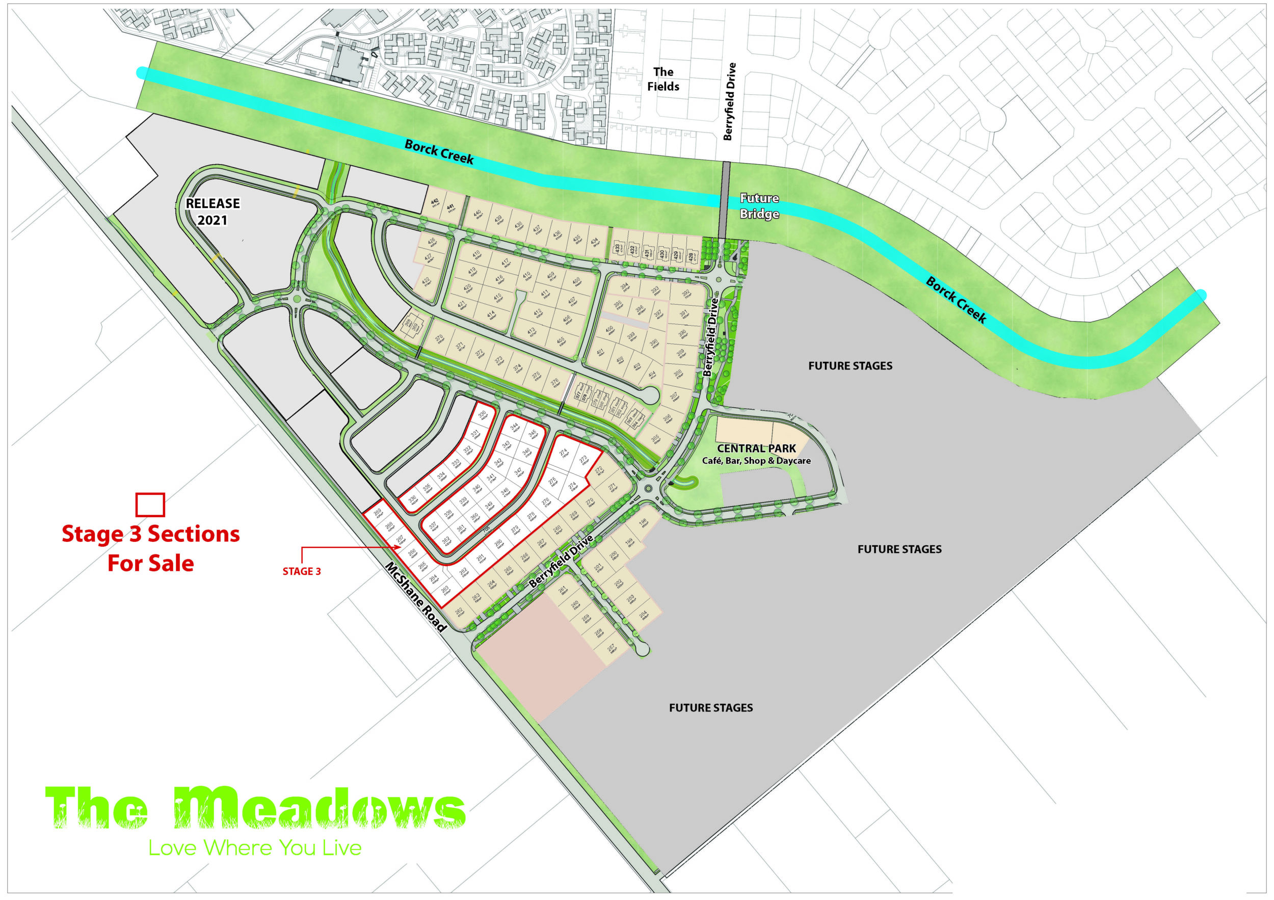 Master Plan Stage 3 The Meadows